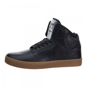 Adidasi Skate Barbati Supra Atom Negrii | MXIPD2156