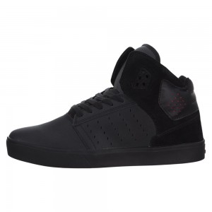 Adidasi Skate Barbati Supra Atom Negrii | OFIUQ6405