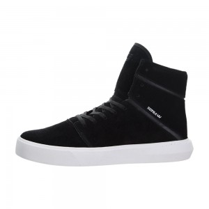 Adidasi Skate Dama Supra Camino Negrii | ILATB1625