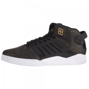 Adidasi Skate Dama Supra SkyTop III Negrii | XNFSP2853