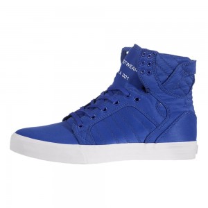 Inalti Barbati Supra SkyTop Albastri | VXNPL6280