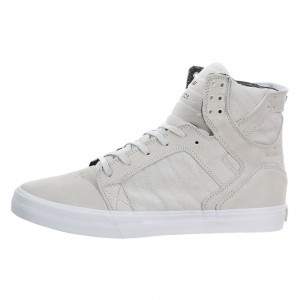 Inalti Barbati Supra SkyTop Gri | CQITZ8791