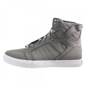 Inalti Barbati Supra SkyTop Gri | OMNFH8690