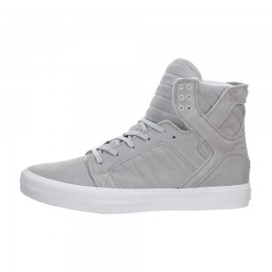 Inalti Barbati Supra SkyTop HF Gri | SQCVF9712