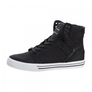 Inalti Barbati Supra SkyTop Negrii | QEDTR5704