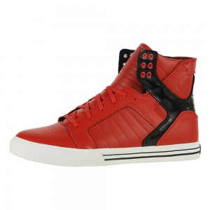 Inalti Barbati Supra SkyTop Rosii | BSEKY7241