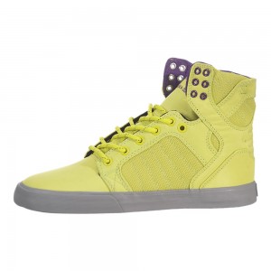 Inalti Dama Supra SkyTop Galbeni | MYUSE5183