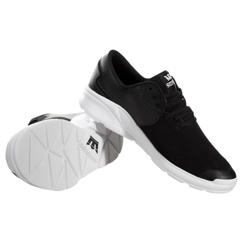 Adidasi Alergare Barbati Supra Noiz Negrii | CGOFK6579