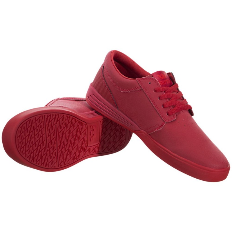 Adidasi Alergare Dama Supra Hammer Rosii | JFHVD0581