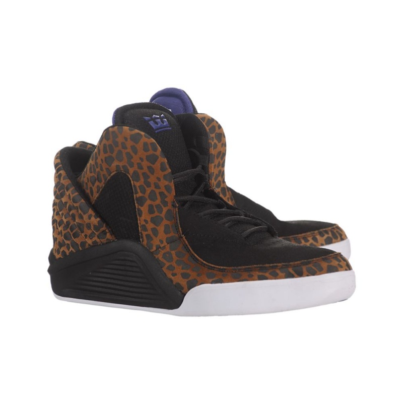 Adidasi Dama Supra Chimera x Lil Wayne Negrii Leopard | DLZAJ1527