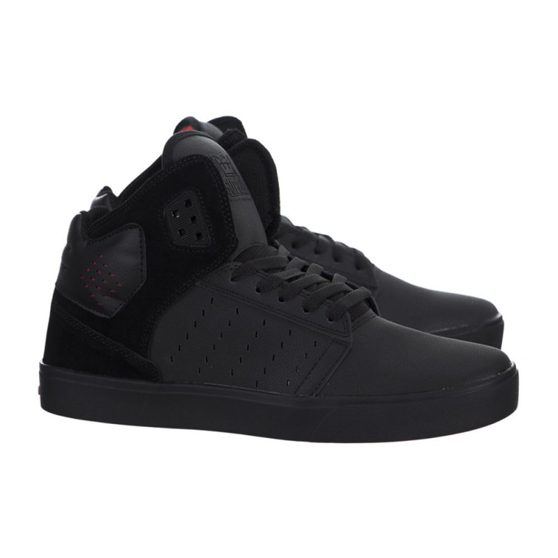 Adidasi Skate Barbati Supra Atom Negrii | OFIUQ6405