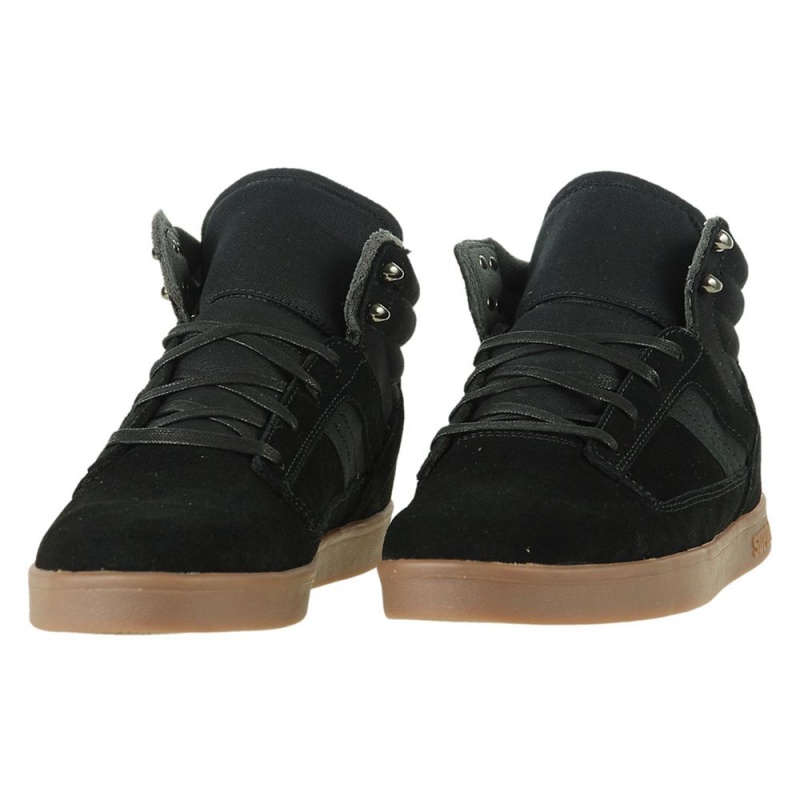 Adidasi Skate Barbati Supra Bandit Negrii | PISZY1209