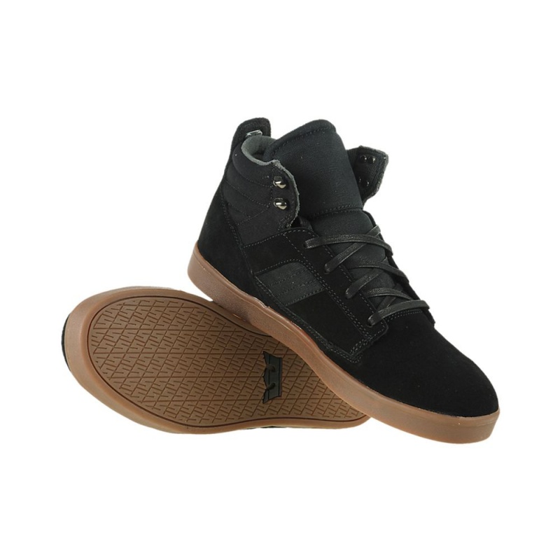 Adidasi Skate Barbati Supra Bandit Negrii | PISZY1209