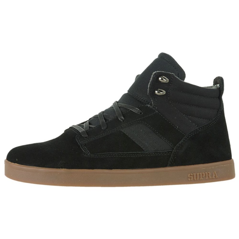 Adidasi Skate Barbati Supra Bandit Negrii | PISZY1209