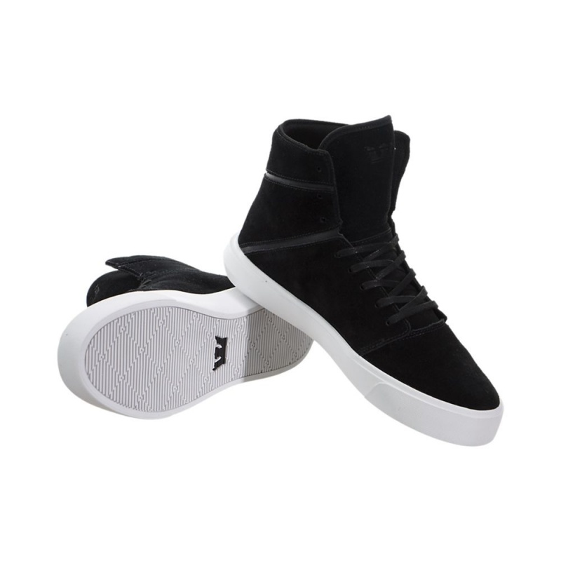 Adidasi Skate Barbati Supra Camino Negrii | GIRNH5416