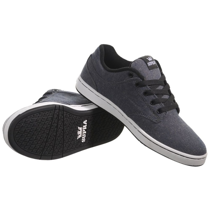 Adidasi Skate Barbati Supra Dixon Bleumarin | NCTUY2670