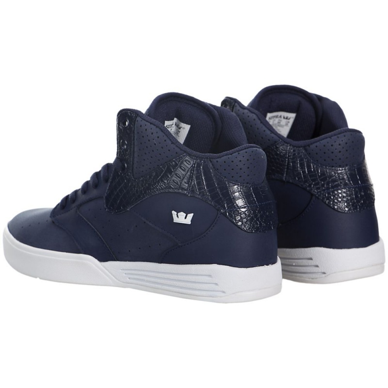 Adidasi Skate Barbati Supra Khan Bleumarin | SRPBO5879