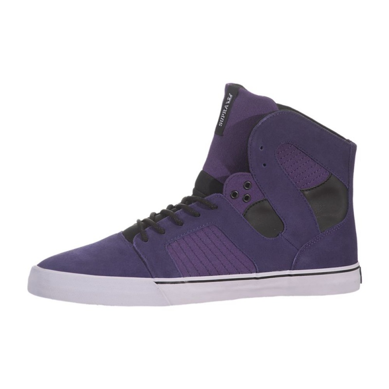 Adidasi Skate Barbati Supra Pilot Violet | MJDAQ8356