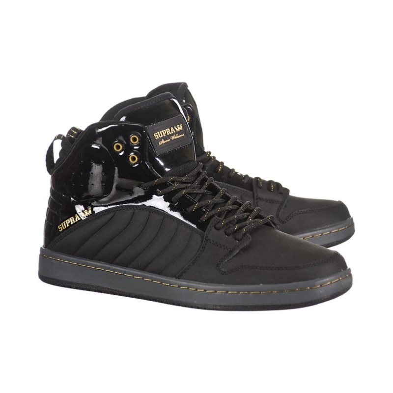 Adidasi Skate Barbati Supra S1W Negrii | MFEIY7019