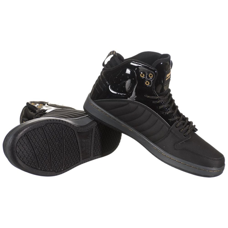 Adidasi Skate Barbati Supra S1W Negrii | MFEIY7019