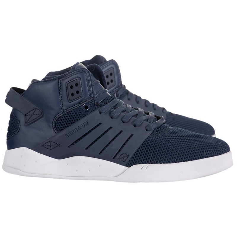 Adidasi Skate Barbati Supra SkyTop III Bleumarin | IUNET3051