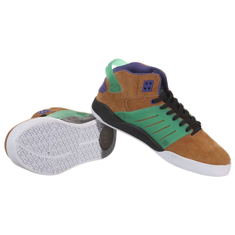 Adidasi Skate Barbati Supra SkyTop III Maro | CLFYT3497