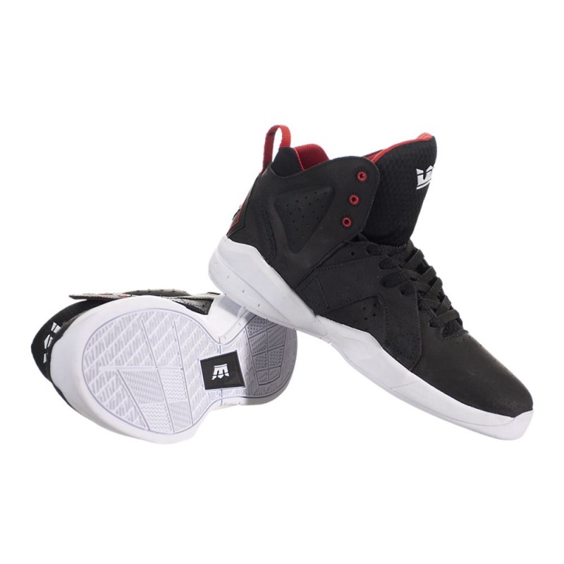 Adidasi Skate Dama Supra Magazine Negrii | OQLUT6524