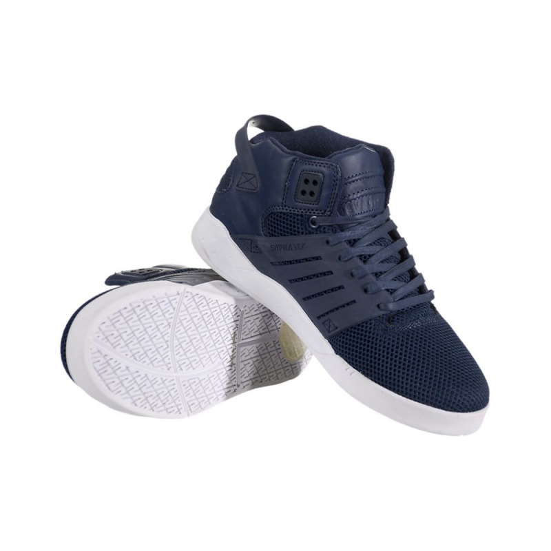 Adidasi Skate Dama Supra SkyTop III Bleumarin | ANMZV9184