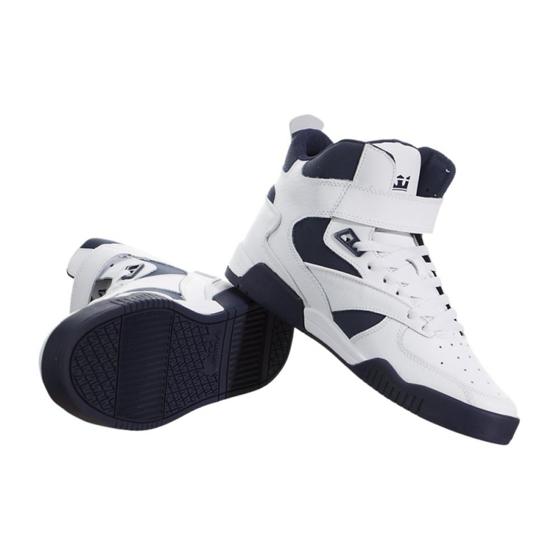 Inalti Barbati Supra Bleeker Albi | YDLCQ0248