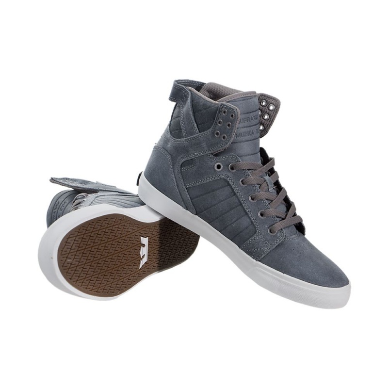 Inalti Barbati Supra SkyTop Albastri | BIOFZ8156