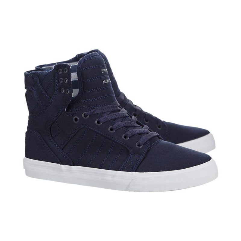 Inalti Barbati Supra SkyTop Bleumarin | PWUTD4123