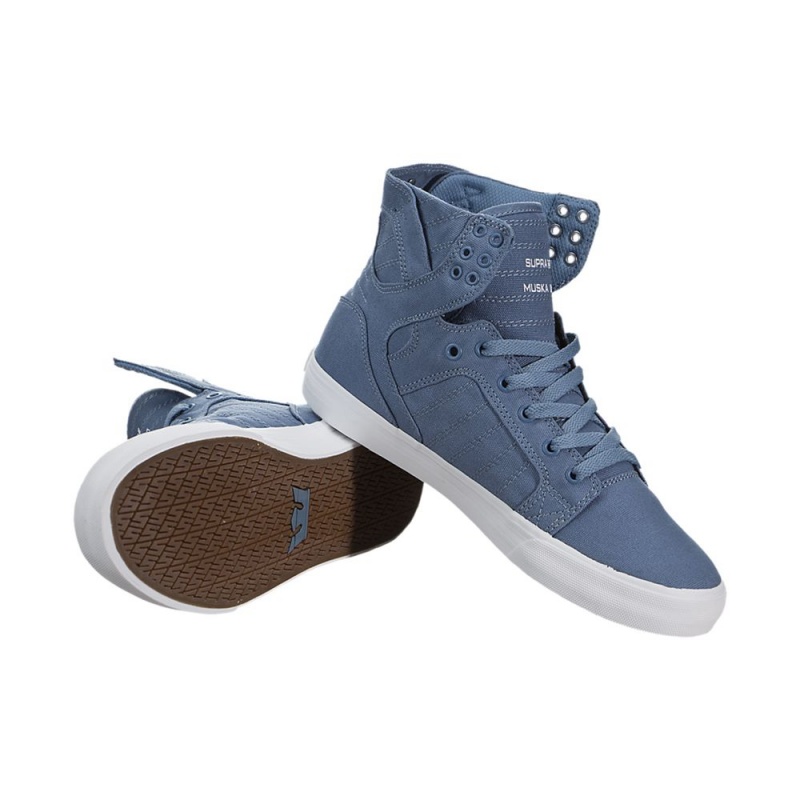 Inalti Barbati Supra SkyTop D Albastri | RSVBL5178