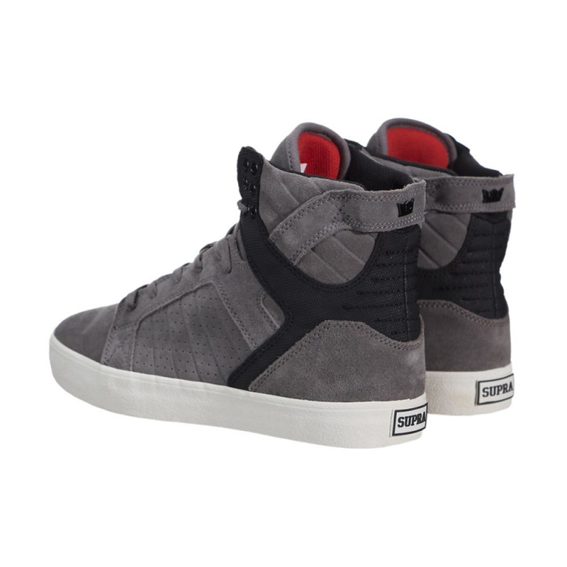 Inalti Barbati Supra SkyTop Gri Negrii | MWZHI3091