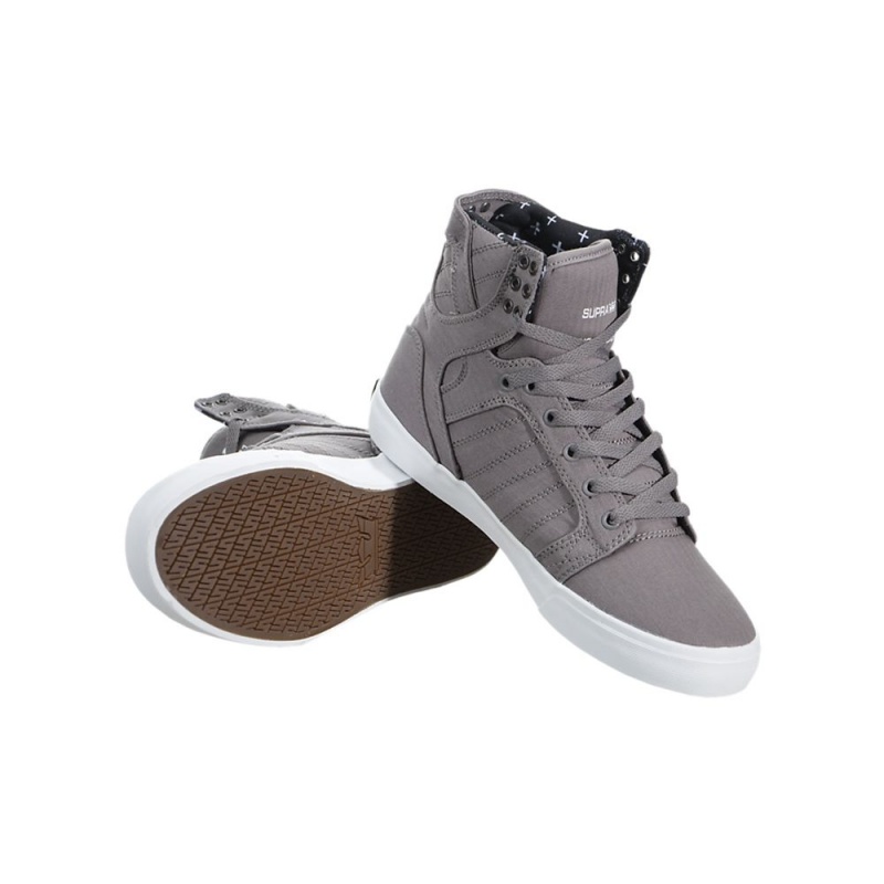 Inalti Barbati Supra SkyTop Gri | EITRH3564