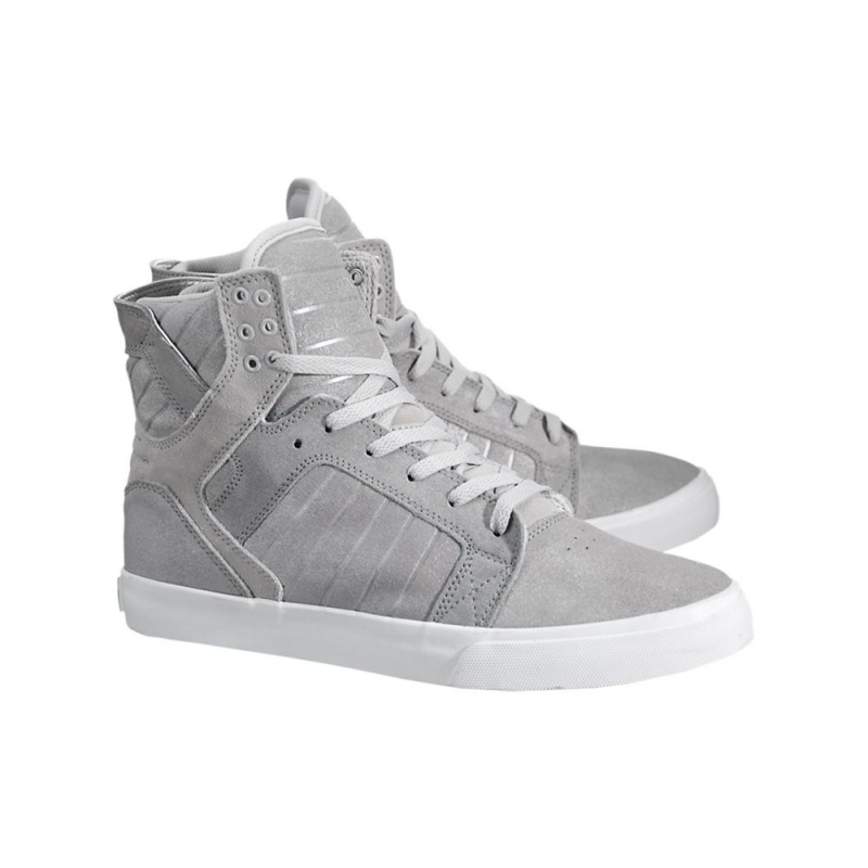 Inalti Barbati Supra SkyTop Gri | SYHJA3947