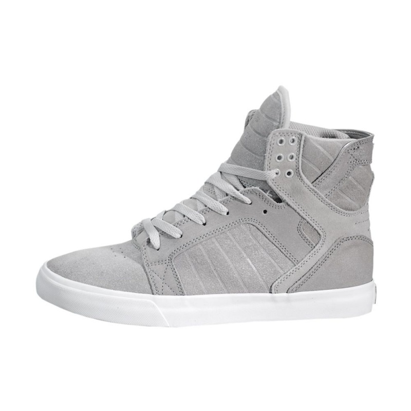 Inalti Barbati Supra SkyTop Gri | SYHJA3947