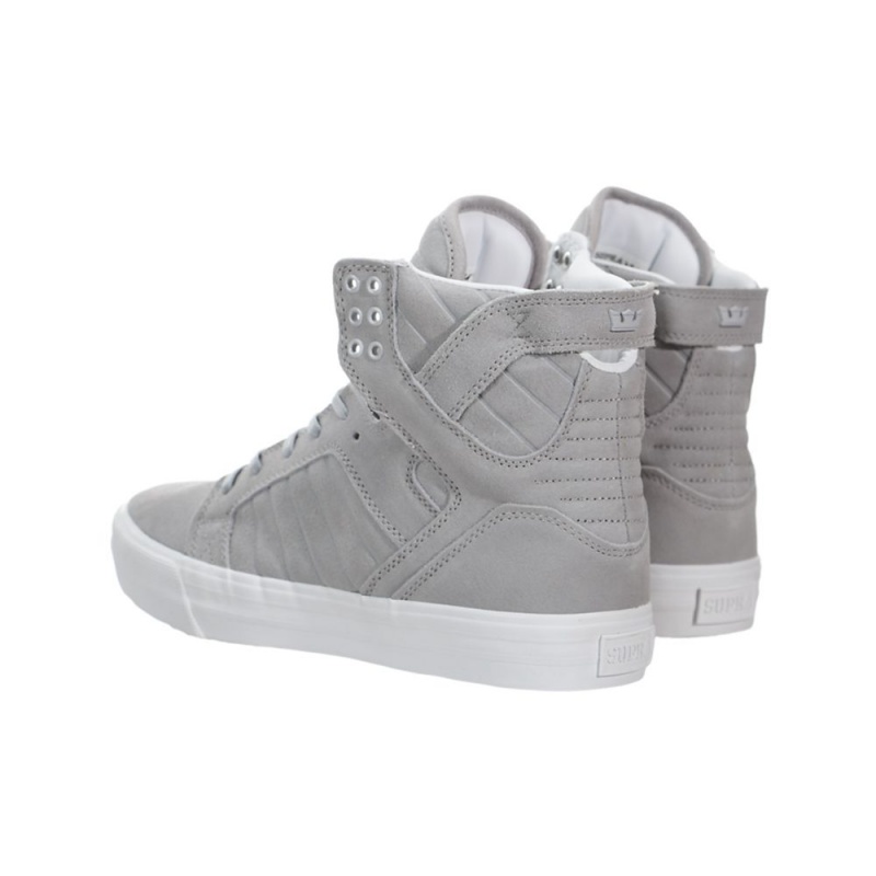 Inalti Barbati Supra SkyTop HF Gri | SQCVF9712