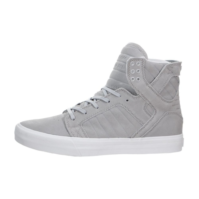 Inalti Barbati Supra SkyTop HF Gri | SQCVF9712