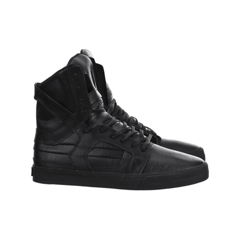 Inalti Barbati Supra SkyTop II Negrii | QBNPE6743