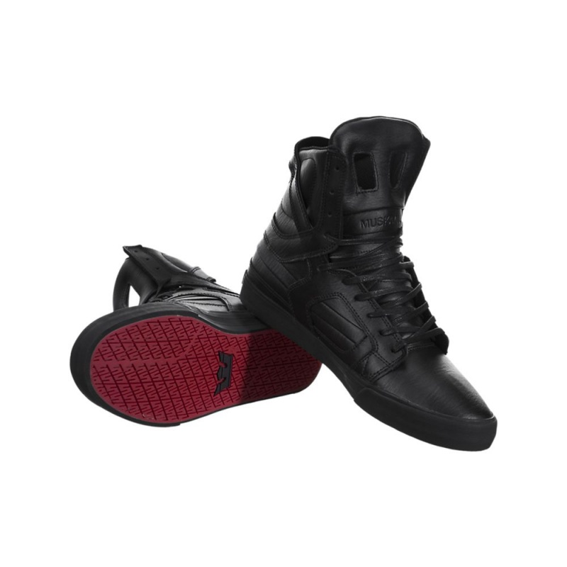 Inalti Barbati Supra SkyTop II Negrii | QBNPE6743