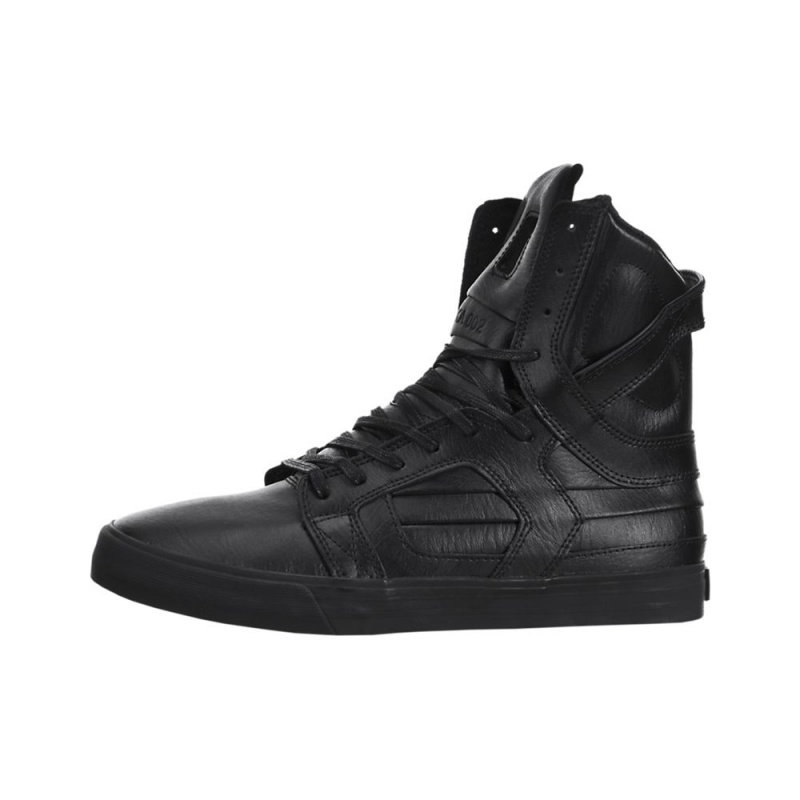 Inalti Barbati Supra SkyTop II Negrii | QBNPE6743