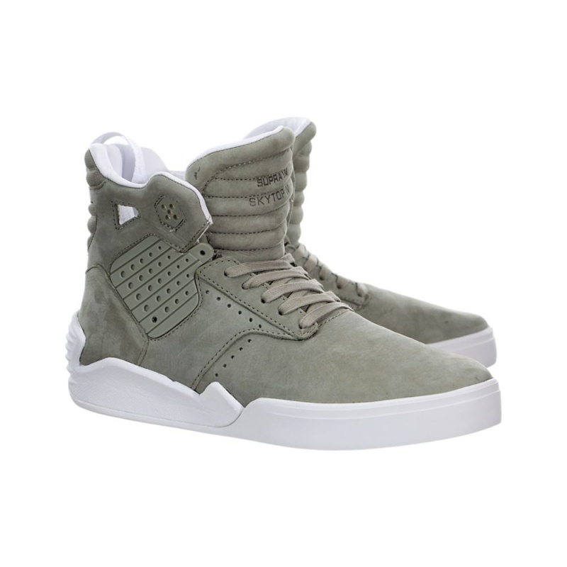 Inalti Barbati Supra SkyTop IV Verzi | UKBOX2437