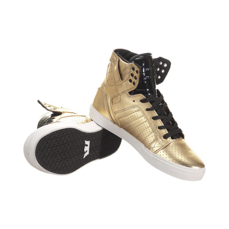 Inalti Barbati Supra SkyTop LS Aurii | ROGUM3176