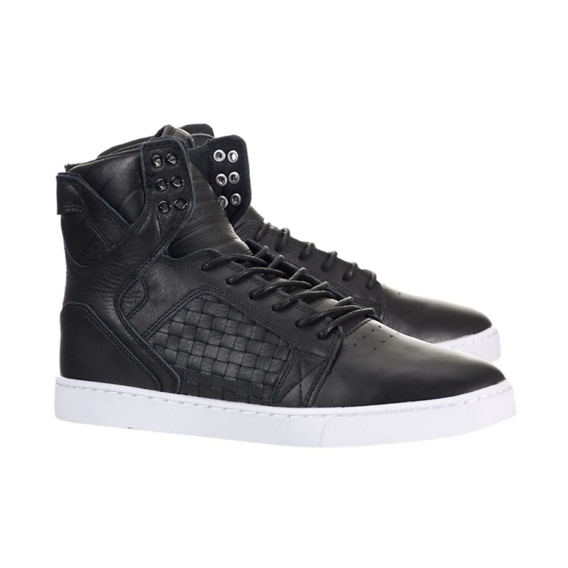 Inalti Barbati Supra SkyTop LX Negrii | WJZDX2905