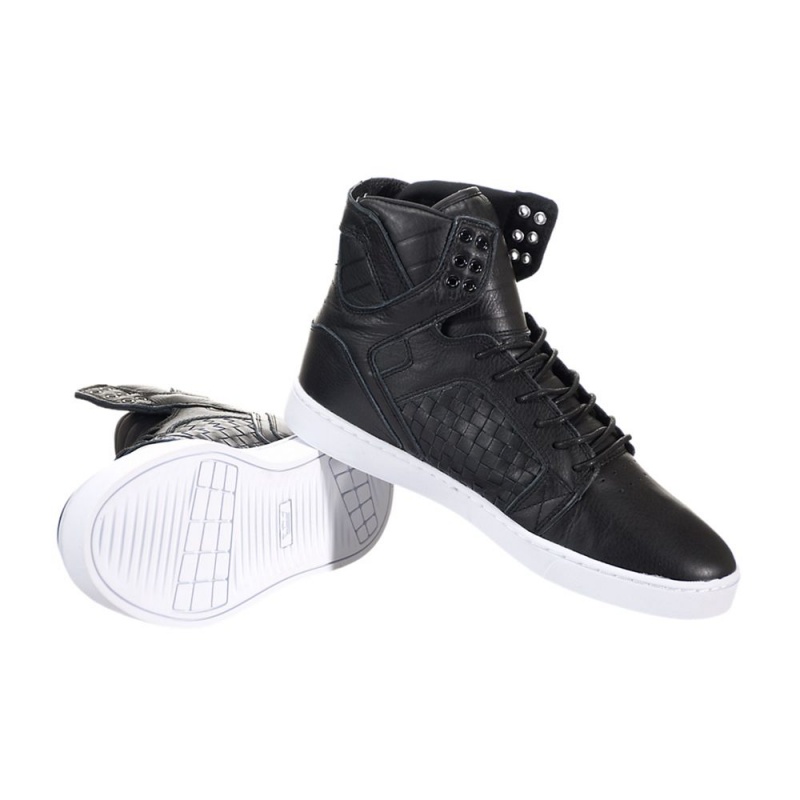 Inalti Barbati Supra SkyTop LX Negrii | WJZDX2905