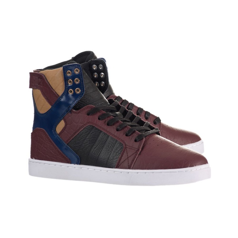 Inalti Barbati Supra SkyTop LX Visinii Bleumarin | OHRKS3795