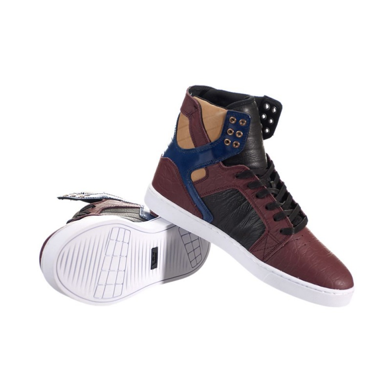 Inalti Barbati Supra SkyTop LX Visinii Bleumarin | OHRKS3795