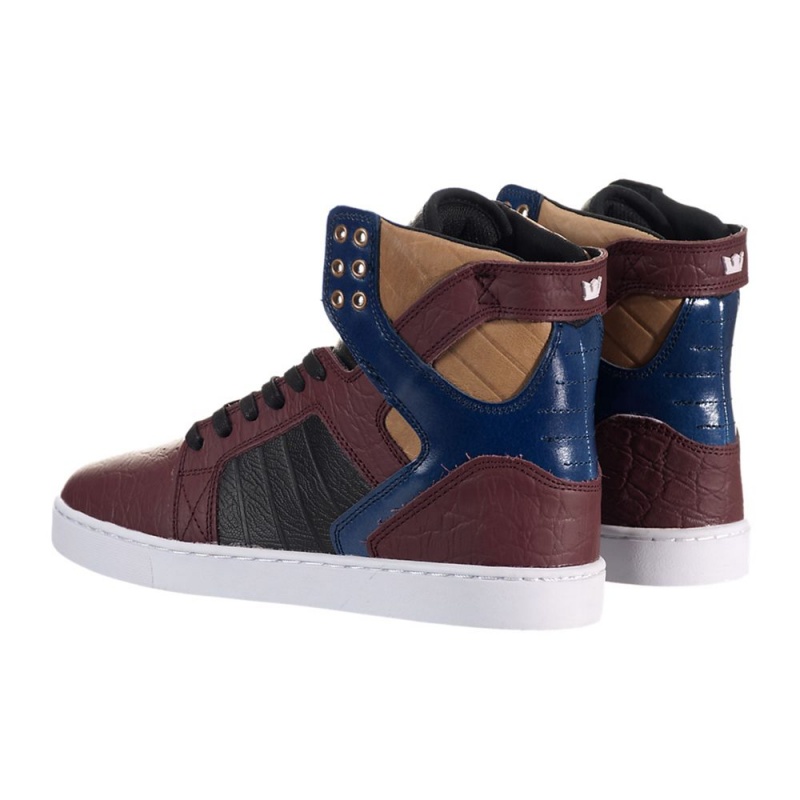 Inalti Barbati Supra SkyTop LX Visinii Bleumarin | OHRKS3795