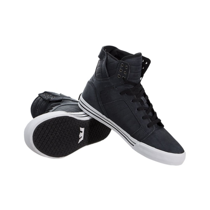 Inalti Barbati Supra SkyTop Negrii | EQXCW8951