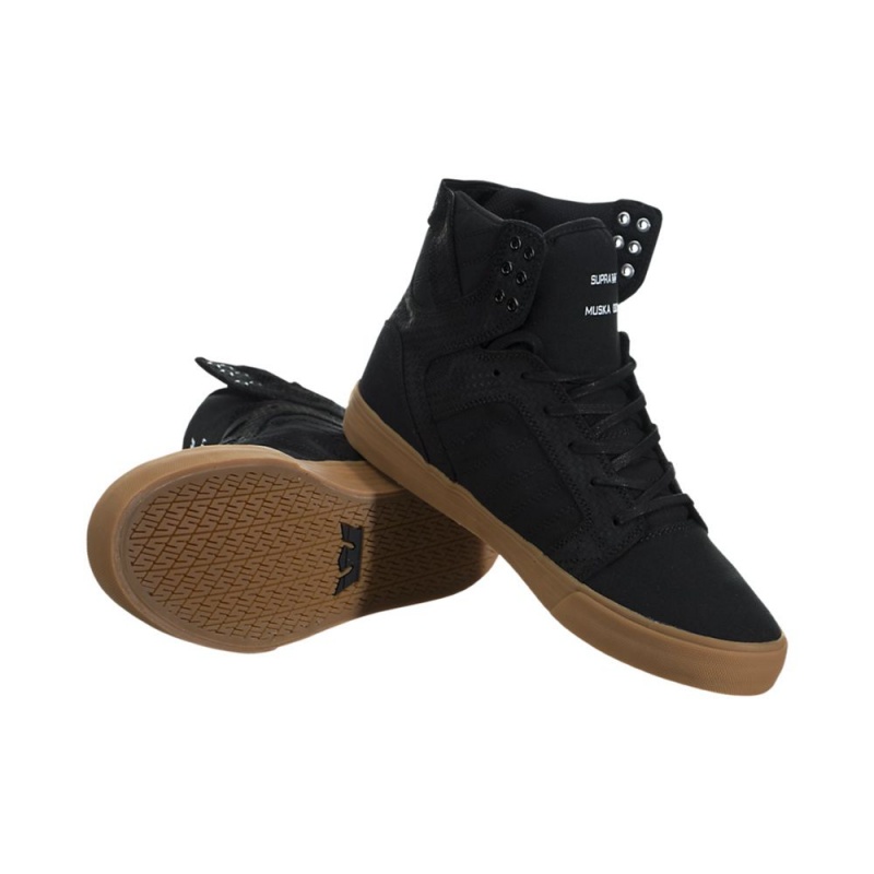 Inalti Barbati Supra SkyTop Negrii | EYSGZ2561